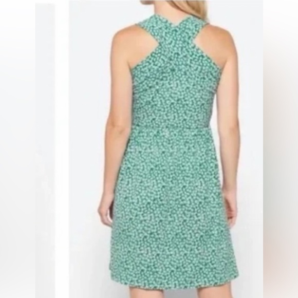 Kaileigh Stitch Fix Tasha Knit Dress Sleeveless Stretch Floral Green Small - Picture 2 of 9